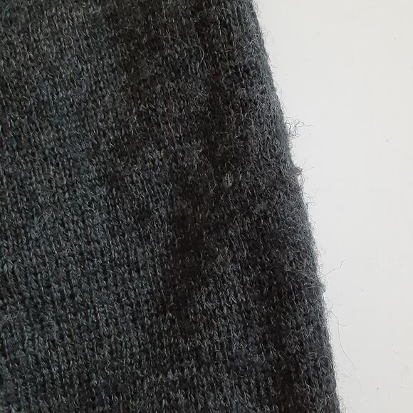 Vintage Pendleton Argyle Sweater Vest Dark Gray Womens S Petite Dark Academia - Picture 7 of 15